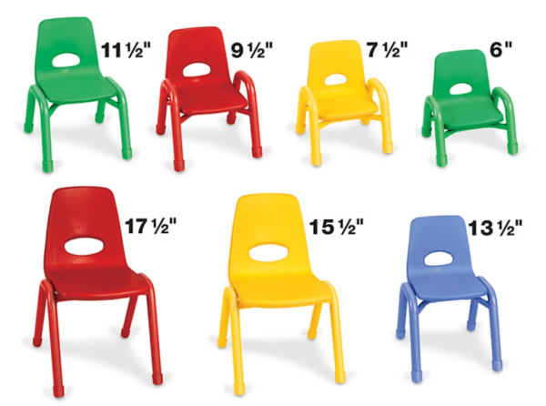 Kids Colors Stacking Chairs
